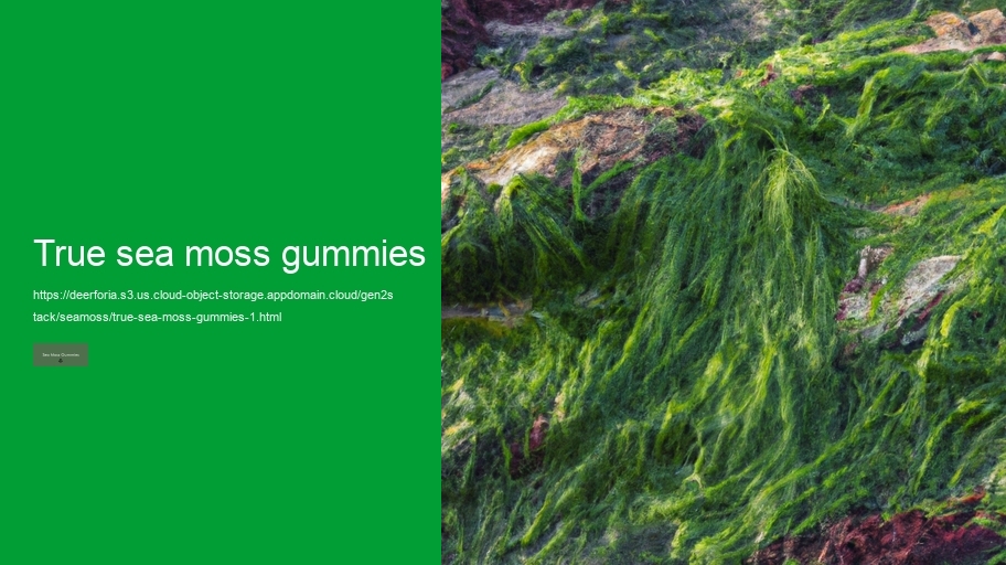 true sea moss gummies