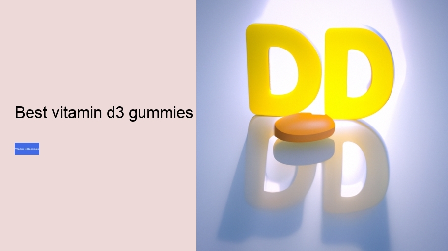 best vitamin d3 gummies