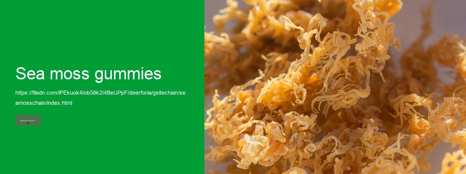 how many sea moss gummies to take