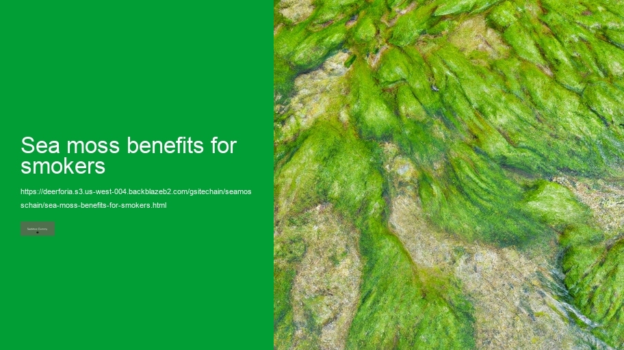 sea moss benefits for smokers