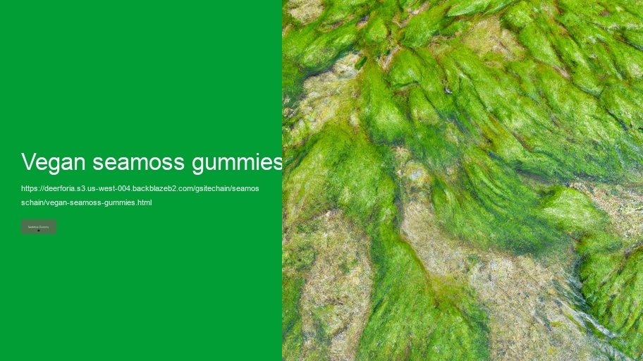 vegan seamoss gummies