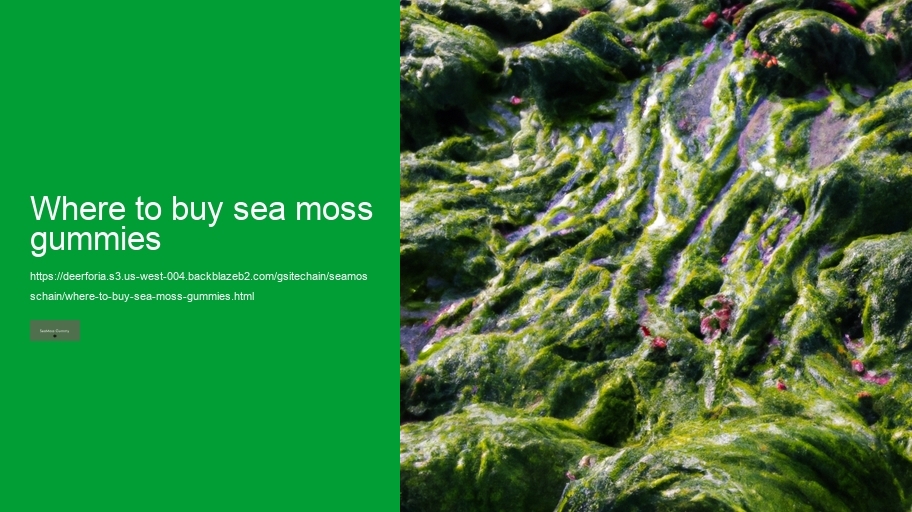 where to buy sea moss gummies